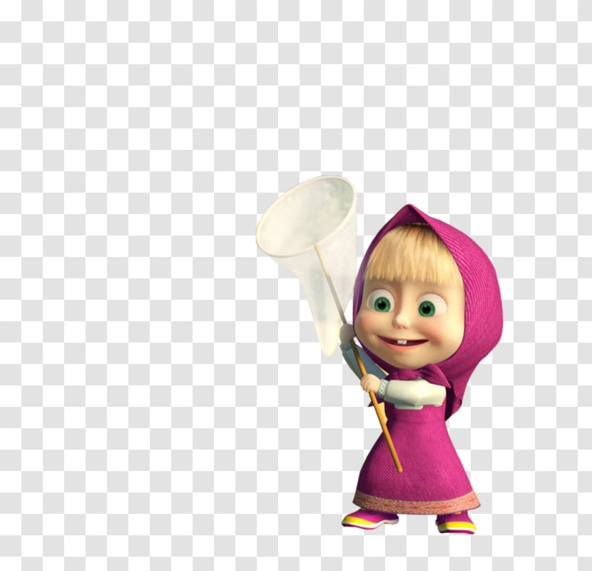 Masha And The Bear Party Birthday - Child Transparent PNG