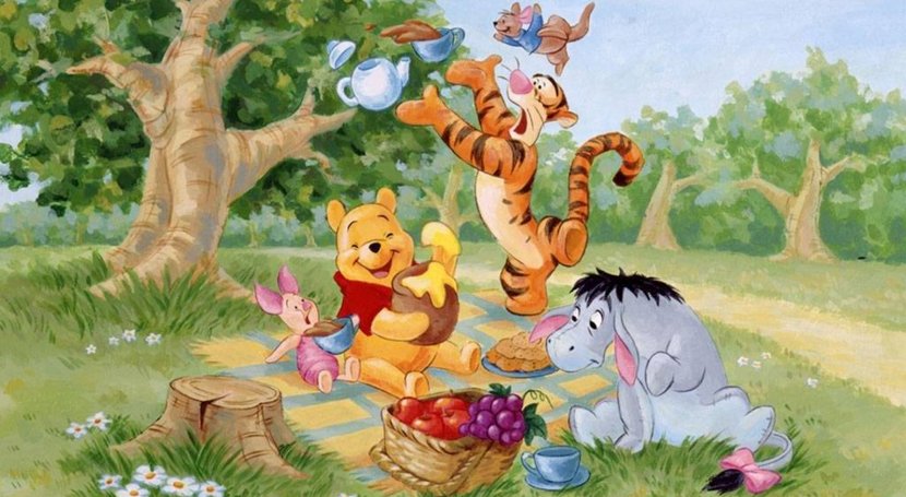 Winnie The Pooh Piglet Eeyore Tigger Roo - Play Transparent PNG