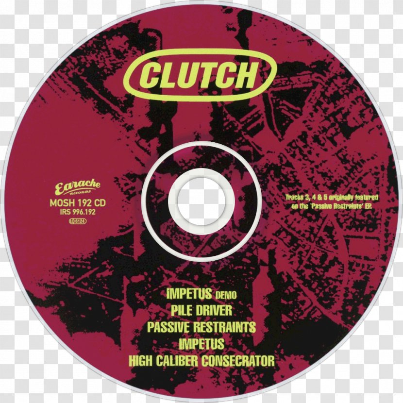 Compact Disc Clutch Slow Hole To China: Rare And Unreleased Hard Rock Audio - Pop Transparent PNG