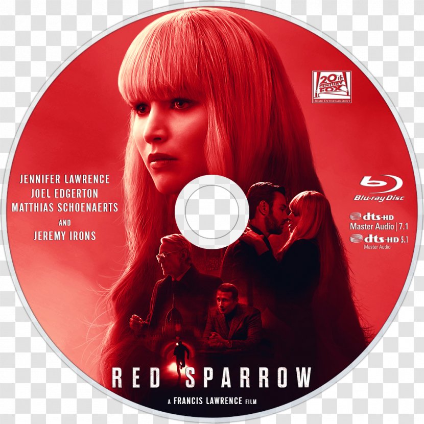 Red Sparrow Francis Lawrence Film Cinema Thriller - Cartoon Transparent PNG