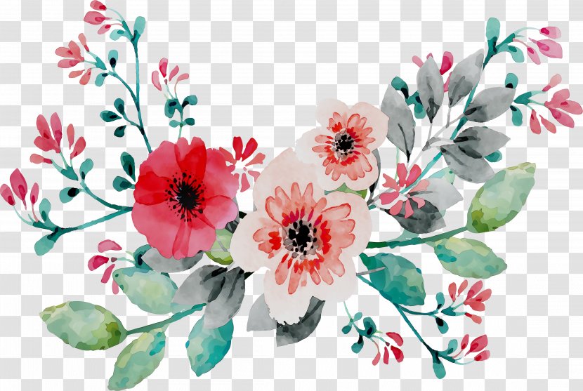 Watercolor Painting Watercolor: Flowers Rose - Plant Transparent PNG