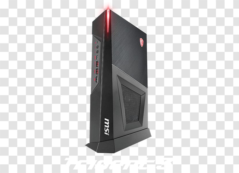 Laptop MSI Trident 3 Gaming Computer Desktop Computers - Technology Transparent PNG