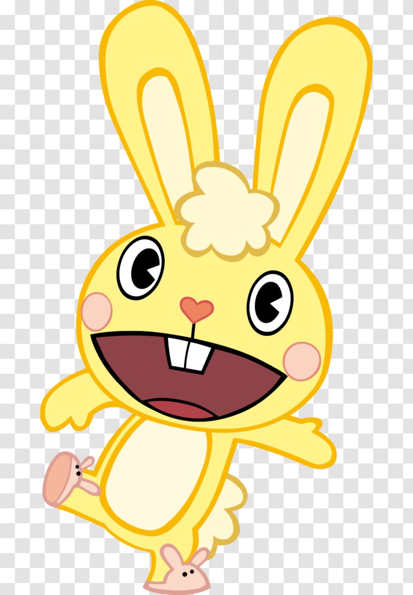 Cuddles Flippy Toothy Wikia Television Show - Easter Bunny - Friends Transparent PNG