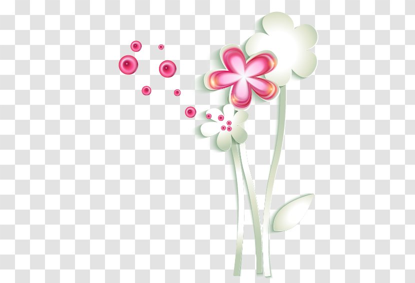 Euclidean Vector Adobe Illustrator - Flora - Creative Paper-cut Flowers Transparent PNG