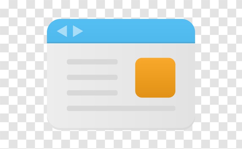 Brand Yellow Orange - Internet - Webpage Transparent PNG