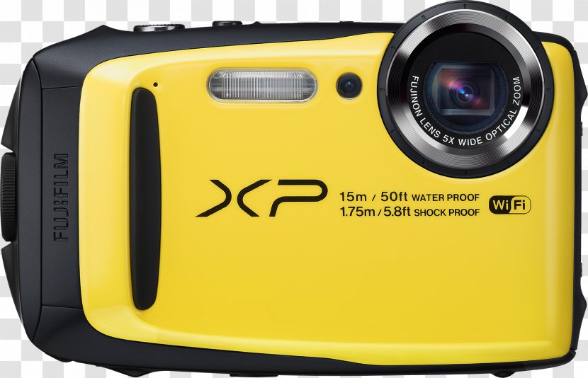 Fujifilm FinePix XP120 XP90 16.4 MP Compact Digital Camera - Photography - 1080pYellow Olympus Tough TG-4 富士Underwater Shots Transparent PNG