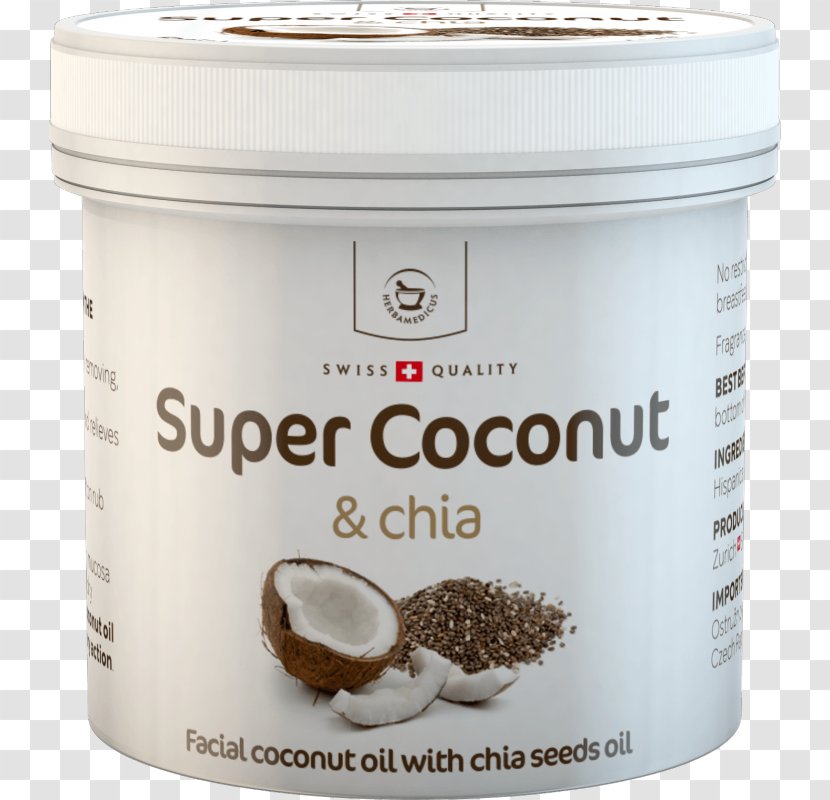 Coconut Oil Superfood Chia Seed Transparent PNG