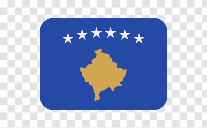 Flag Of Kosovo Serbia - Gallery Sovereign State Flags - Emoji Meaning In Hindi Transparent PNG