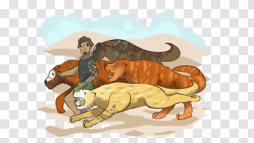 Lion Tiger Cat Clip Art - Mythical Creature - FAMILY RUNNING Transparent PNG