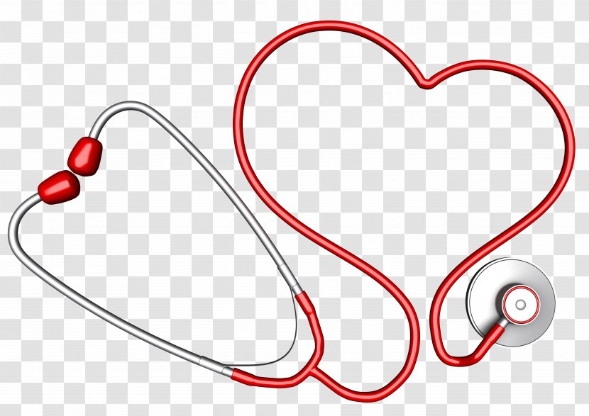 Stethoscope Heart Nursing Stock Photography Clip Art - Cartoon - Health Transparent PNG