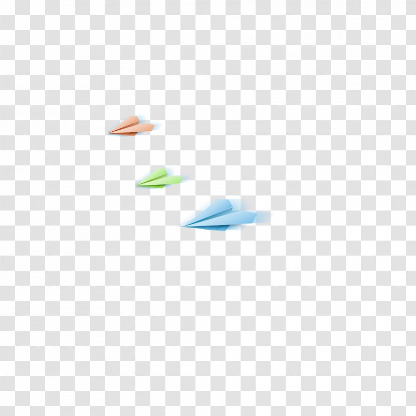 Angle Pattern - Point - Decorative Paper Airplane Transparent PNG