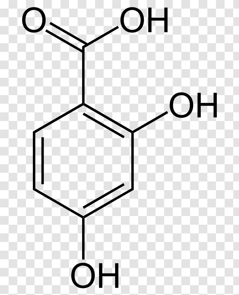 Anthranilic Acid Salicylic 4-Hydroxybenzoic 2-Chlorobenzoic - Drawing - Hydro Transparent PNG