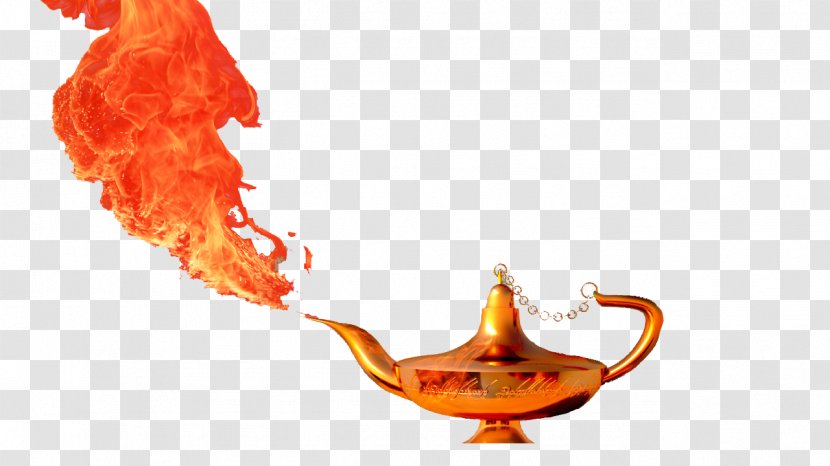 Akinator Fire Jinn Flame - Orange - Wizard Transparent PNG