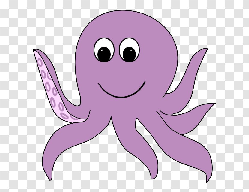 Octopus Cartoon Clip Art - Frame - Octapus Transparent PNG