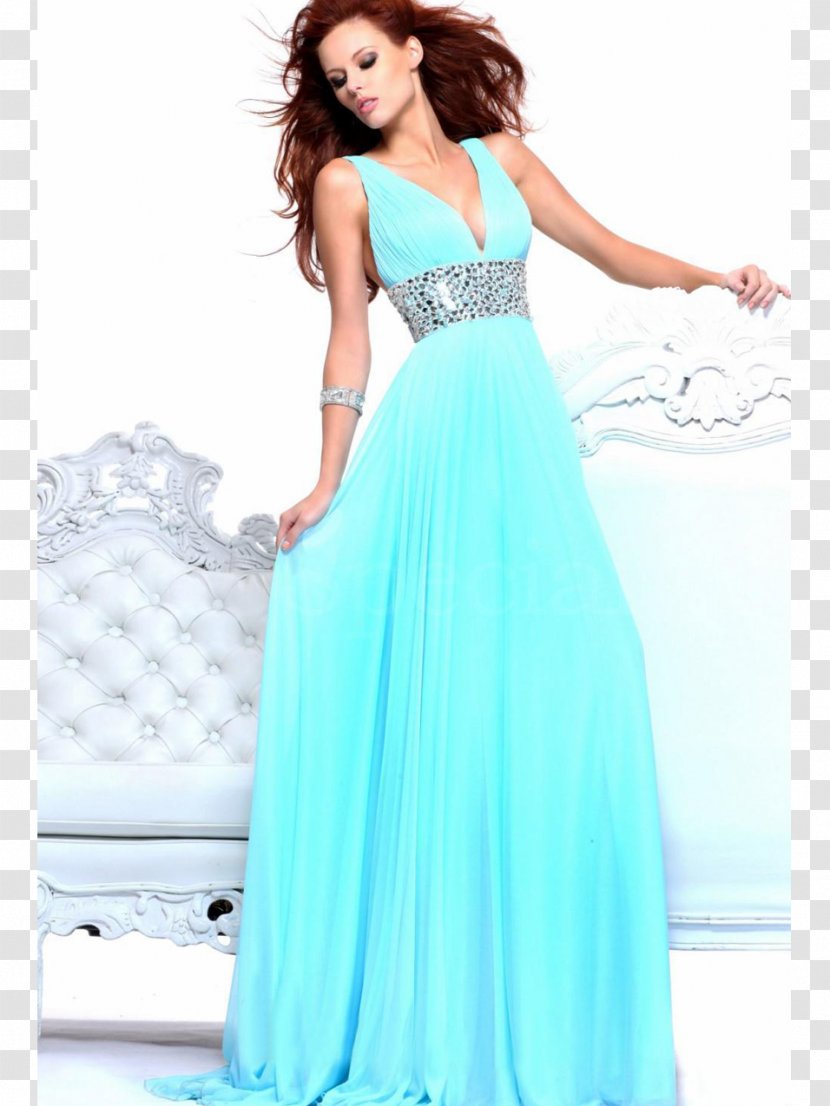 Party Dress Prom Evening Gown - Flower Transparent PNG