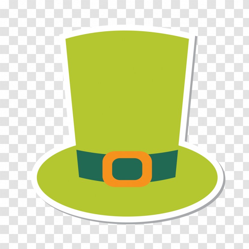 Bowler Hat - Cartoon - Green Transparent PNG