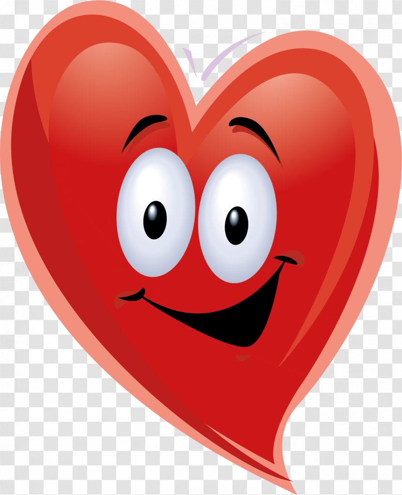 Smiley Heart Clip Art - Mama Love Transparent PNG
