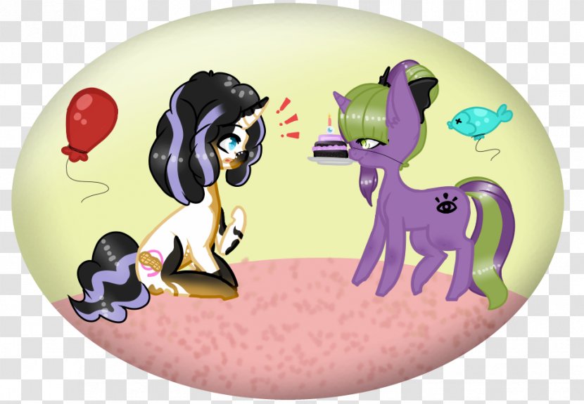 Horse Character Animated Cartoon Yonni Meyer - Pony - Happy 7 Birthday Transparent PNG