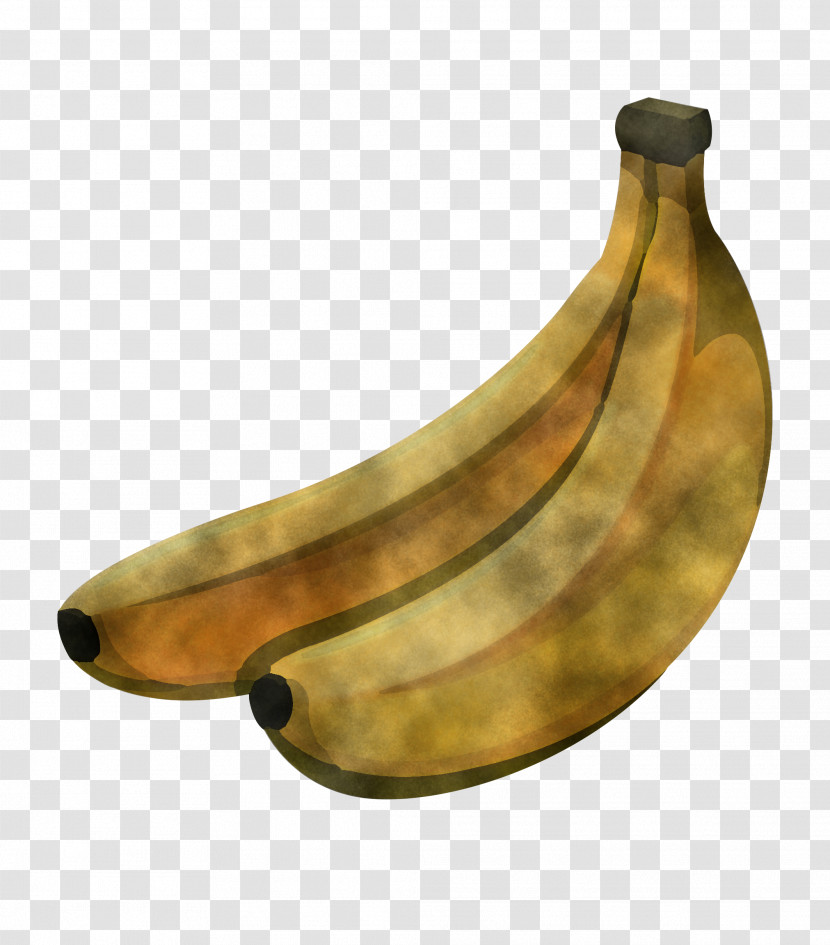 01504 Banana Brass Transparent PNG