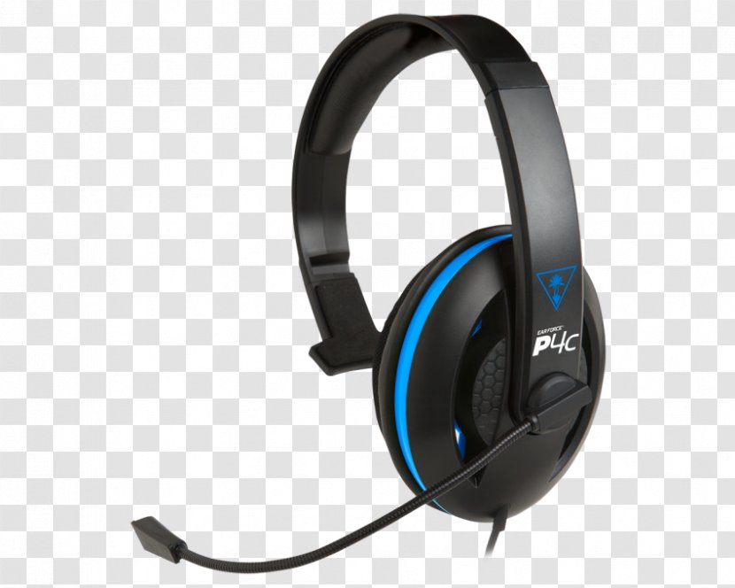 PlayStation 4 Turtle Beach Ear Force P4c Headphones 3 - Sony Playstation Gold Wireless Headset - Empty Cup Transparent PNG