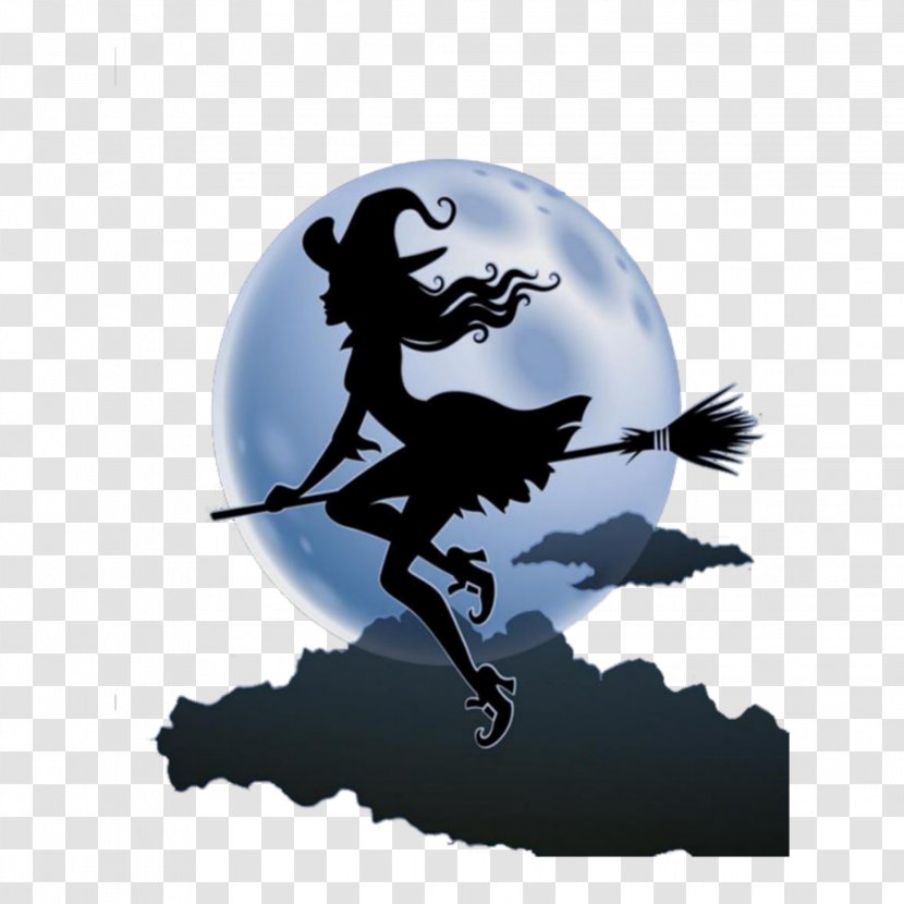 Witchcraft Image Vector Graphics Photograph - Stock Photography - Moon Witch Transparent PNG