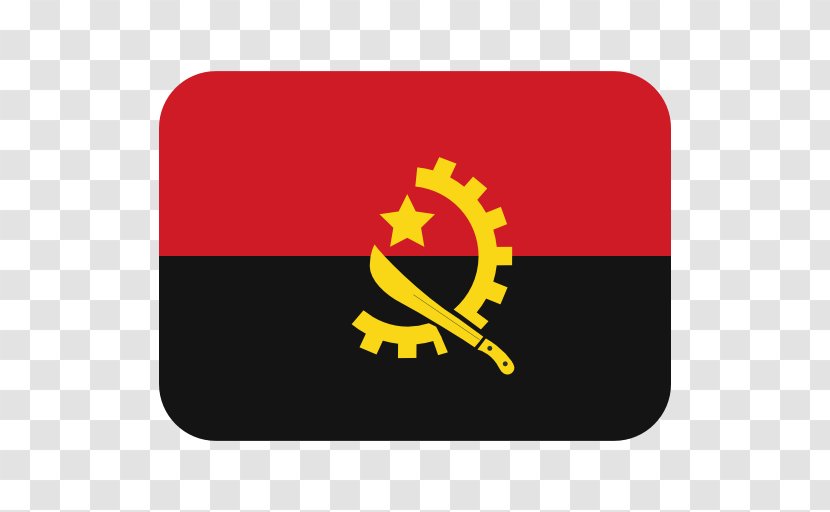Flag Of Angola Luanda National Illustration - Mpla Transparent PNG