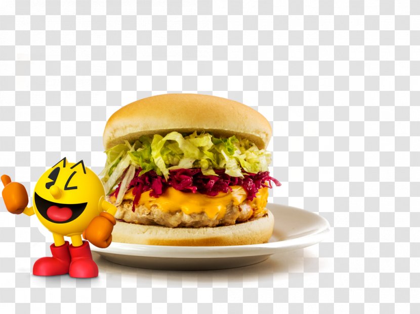Cheeseburger Hamburger Buffalo Burger Veggie Vegetarian Cuisine - Patty - Junk Food Transparent PNG