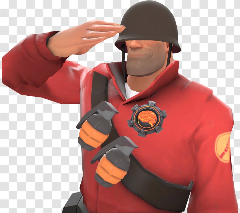 Team Fortress 2 Video Games Soldier The Orange Box - Loadout Transparent PNG