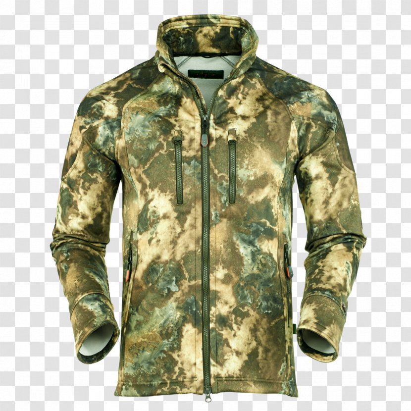 Hunting Softshell Jacket Clothing Hunter - Woodland Transparent PNG