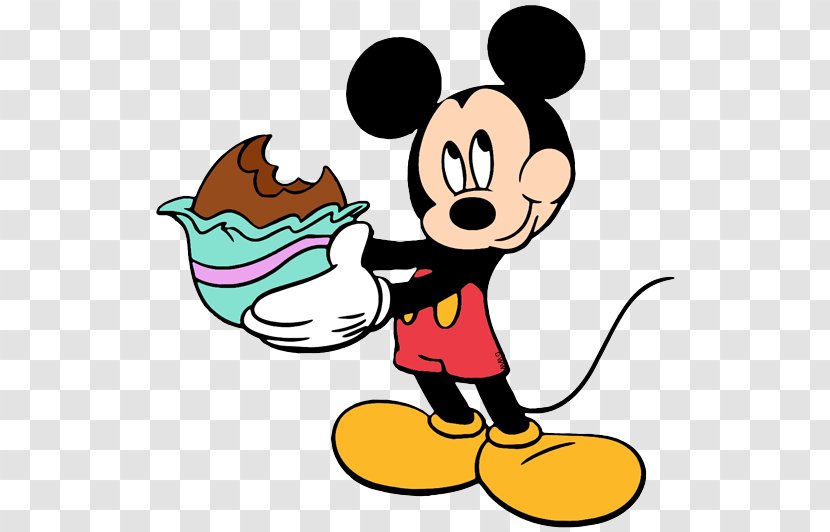 Mickey Mouse Minnie Pluto Easter - Character Transparent PNG