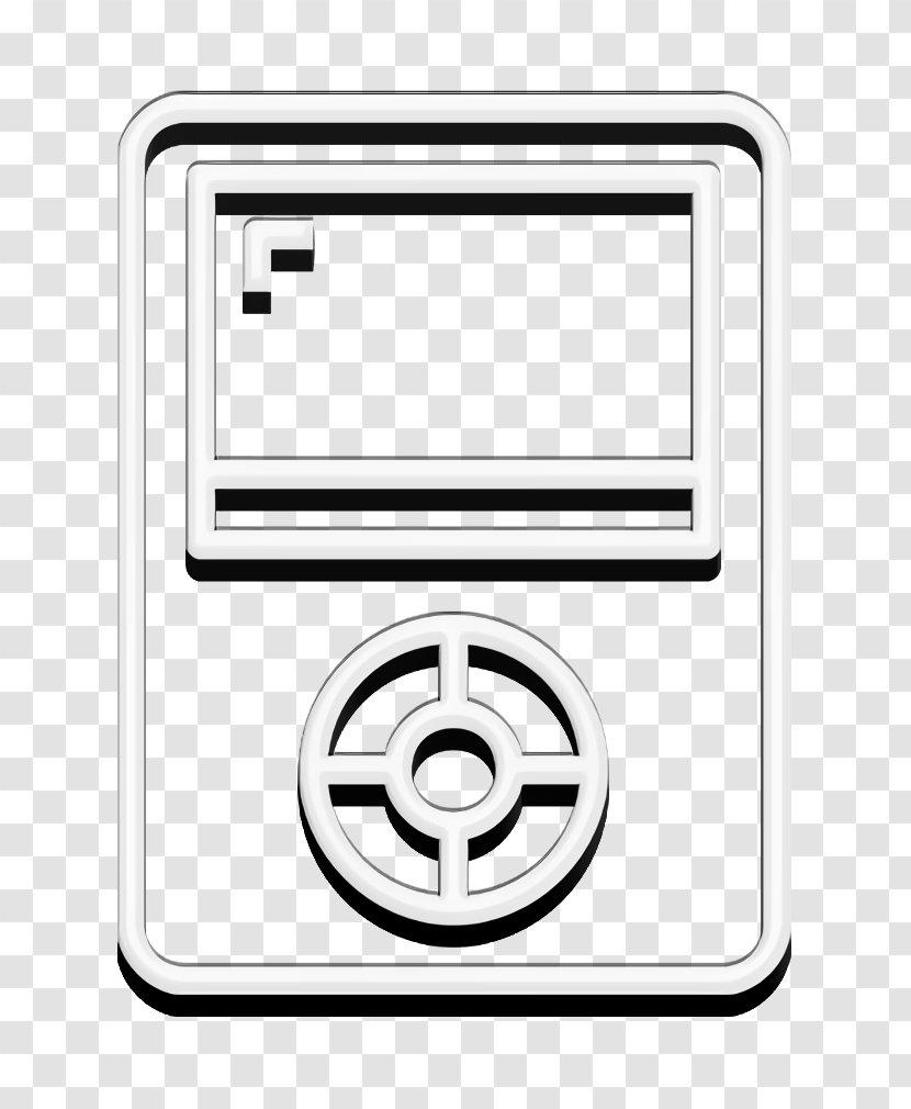 Technology Icon - Line Art - Electronic Device Transparent PNG