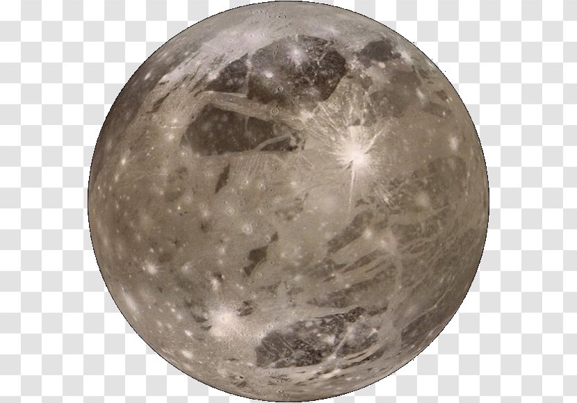 Ganymede Moons Of Jupiter Galilean Natural Satellite Transparent PNG