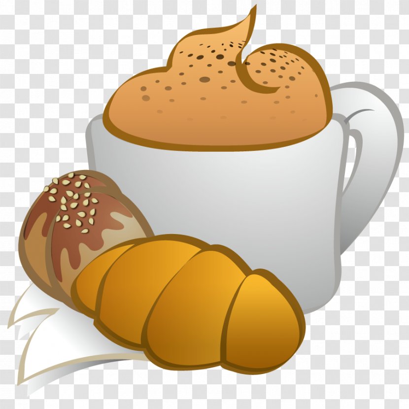 Coffee Croissant Breakfast Clip Art - Food Transparent PNG
