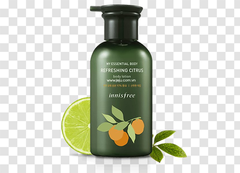 Lotion Cleanser Bathing Cosmetics Citrus - Innisfree Transparent PNG