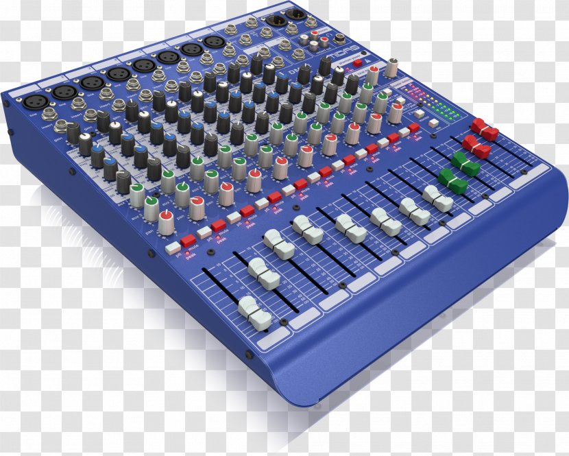 Audio Mixers Midas DM12 Consoles Microphone - Dm12 Transparent PNG