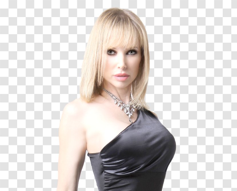 Blond Hair Coloring Bangs Black - Chin Transparent PNG