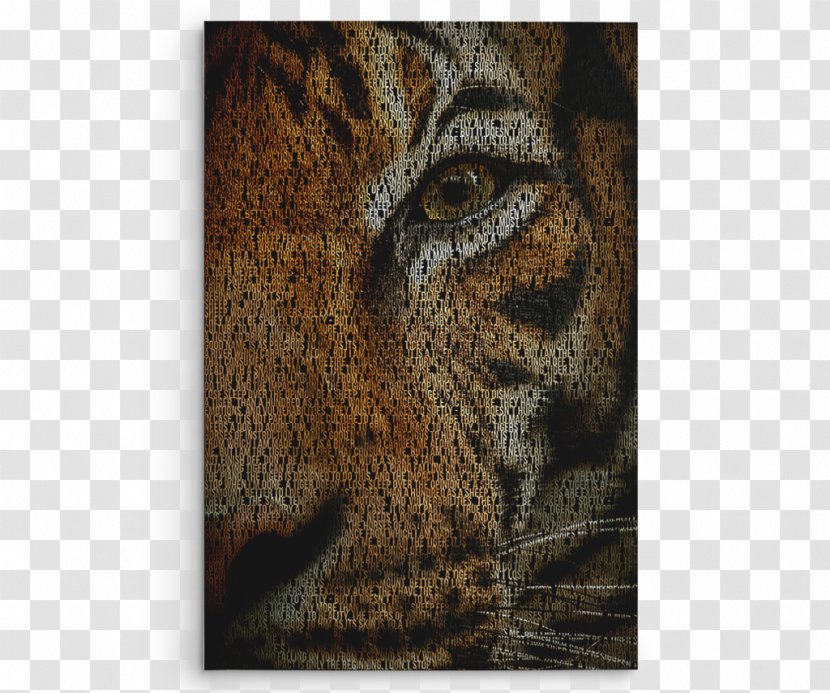 Tiger Canvas Print Printing Painting - Cat Like Mammal Transparent PNG