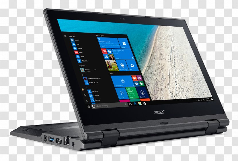 Laptop Acer Aspire TravelMate Spin B1 - Celeron Transparent PNG