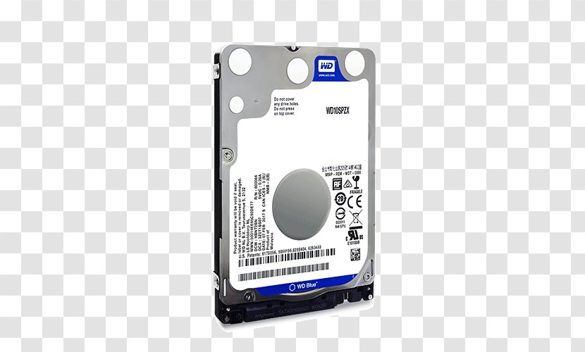 Laptop Hard Drives WD Blue HDD Serial ATA Red SATA - Terabyte Transparent PNG