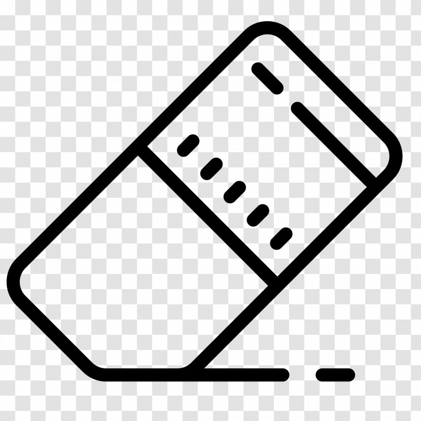 Eraser Clip Art - Mobile Phone Case - Eraserblackandwhite Transparent PNG