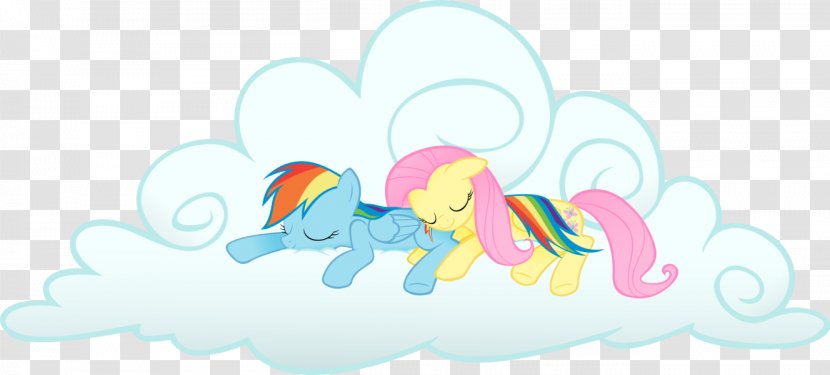 Rainbow Dash Fluttershy Rarity Pinkie Pie Pony - My Little Friendship Is Magic - Blue Transparent PNG