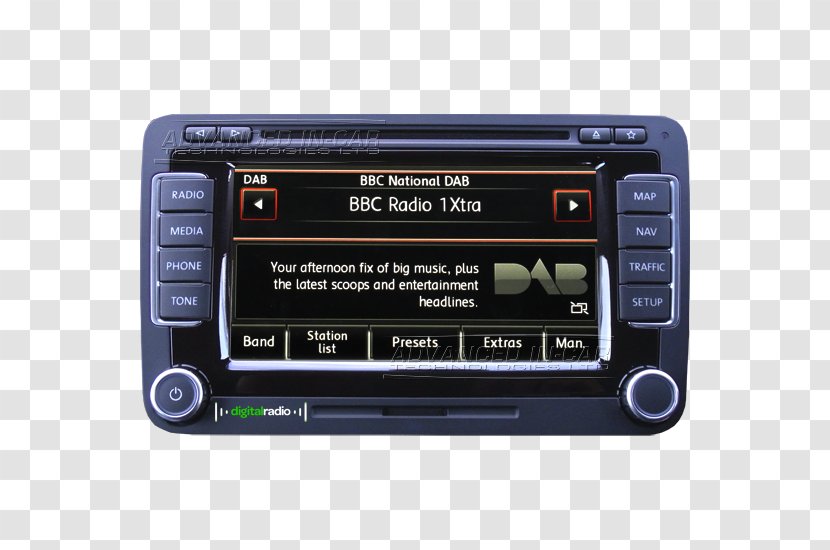 Volkswagen Car Digital Audio Broadcasting Radio - Audi Transparent PNG