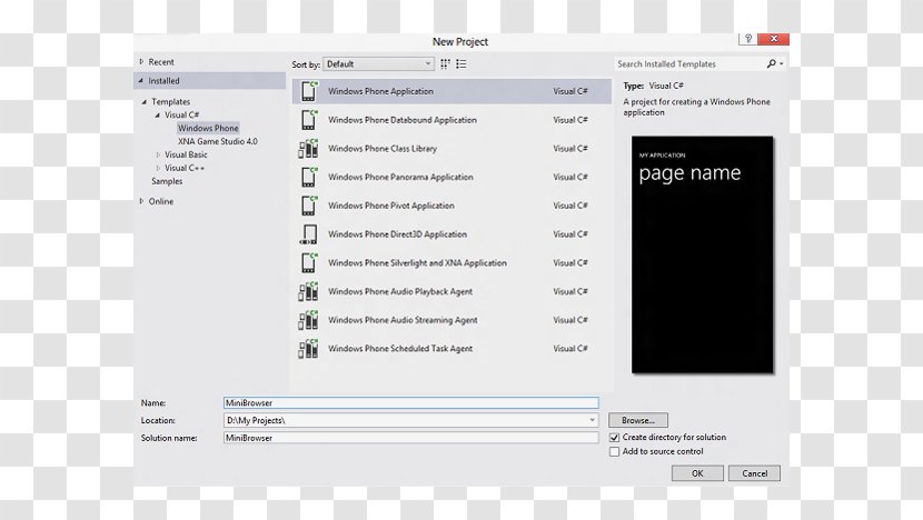 Windows Phone Visual Basic Microsoft Studio C# - Screenshot - Networking Topics Transparent PNG