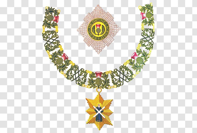 Order Of The Thistle Scotland Chivalry - Bath Transparent PNG
