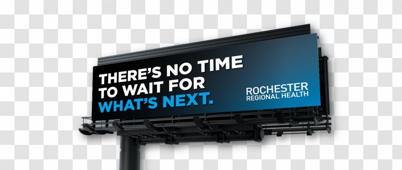 Billboard Display Advertising Rochester Regional Health Device Transparent PNG
