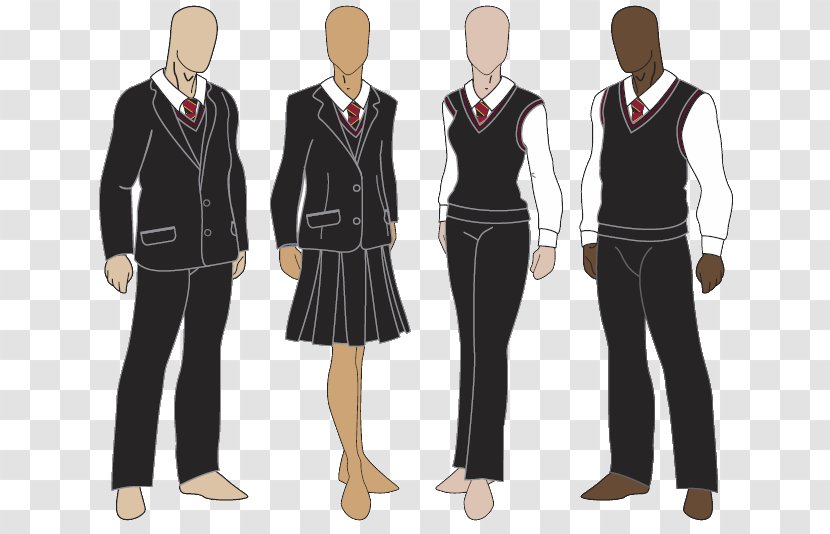 School Uniform Tuxedo Clothing The Academy Of St. Nicholas - Standing - Blazer Transparent PNG