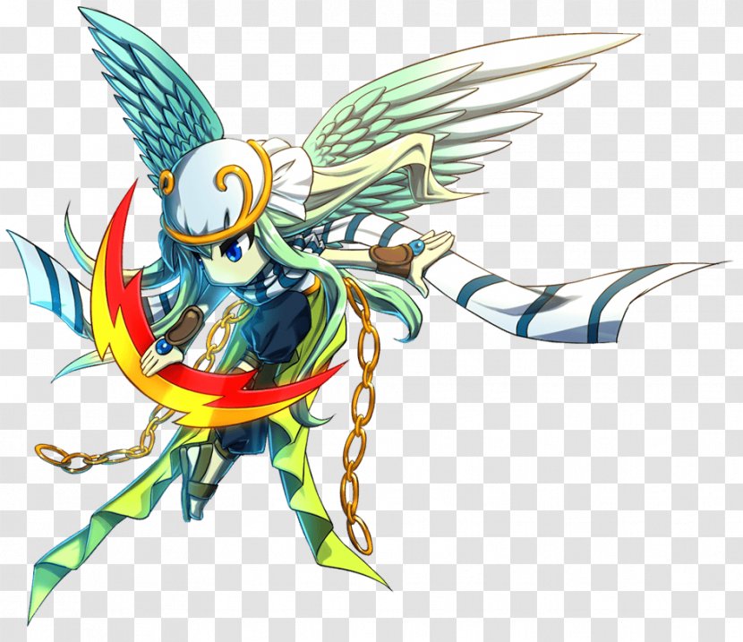 Karasu Tengu Brave Frontier Illustration Sylph - Fictional Character - Elf Costume Transparent PNG