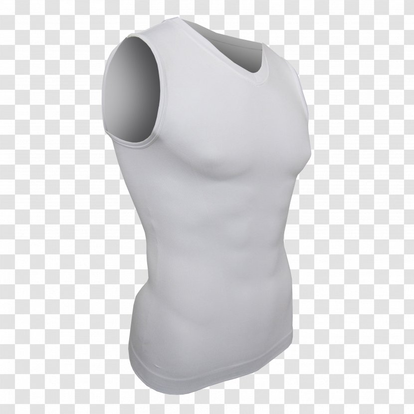 Sleeveless Shirt Shoulder Outerwear - Body Men Transparent PNG