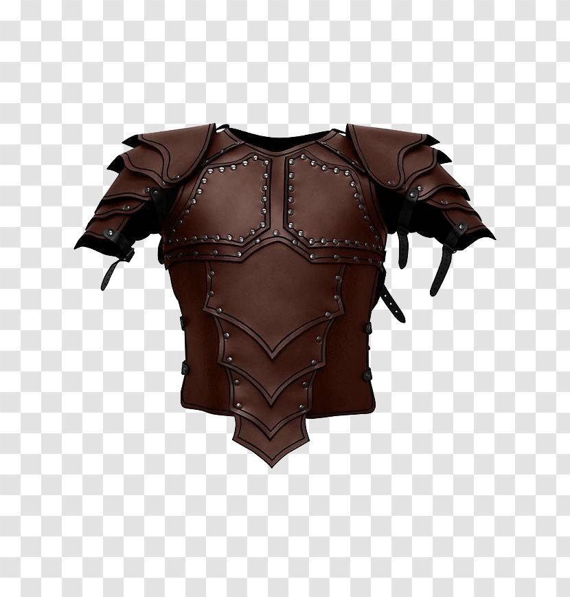 Components Of Medieval Armour Body Armor Weapon Cuirass - Breastplate Transparent PNG