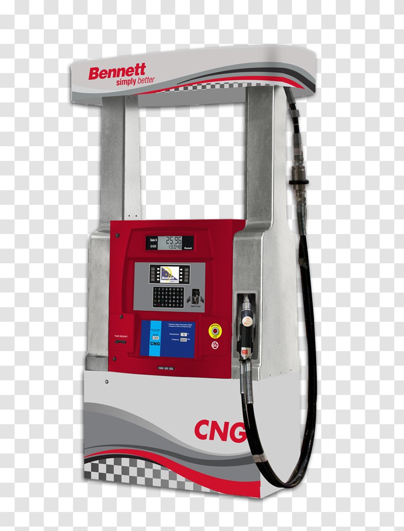 Fuel Dispenser Gasoline Filling Station Pump - Gas Engine - Cng Transparent PNG